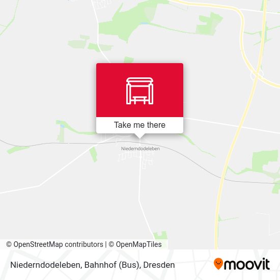 Карта Niederndodeleben, Bahnhof (Bus)