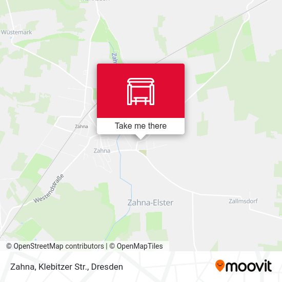 Карта Zahna, Klebitzer Str.