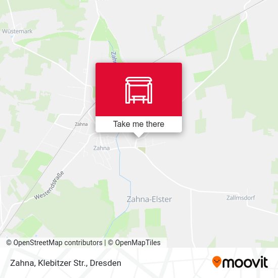 Карта Zahna, Klebitzer Str.