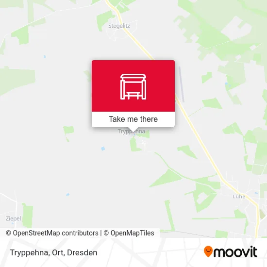 Карта Tryppehna, Ort