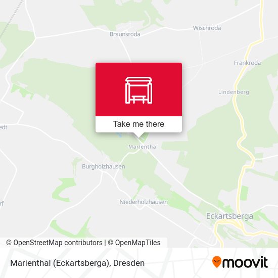 Карта Marienthal (Eckartsberga)