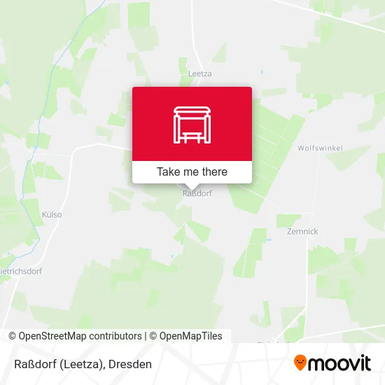 Raßdorf (Leetza) map