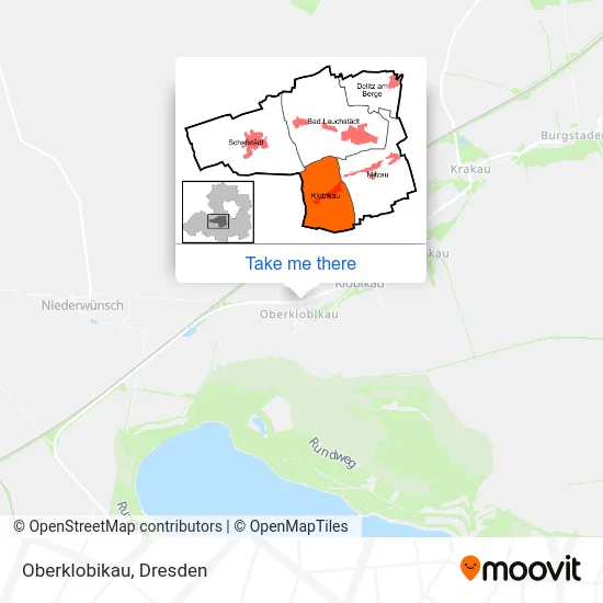 Карта Oberklobikau