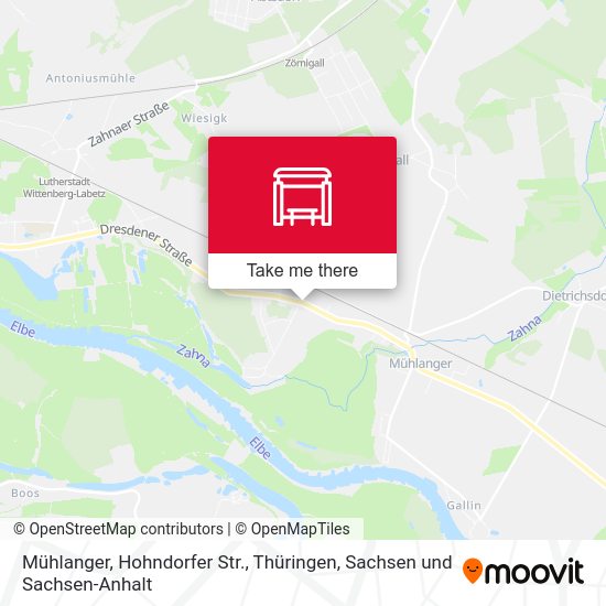Карта Mühlanger, Hohndorfer Str.