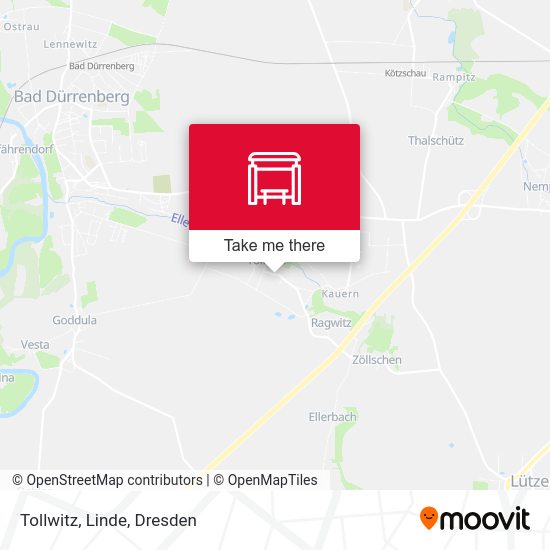 Карта Tollwitz, Linde