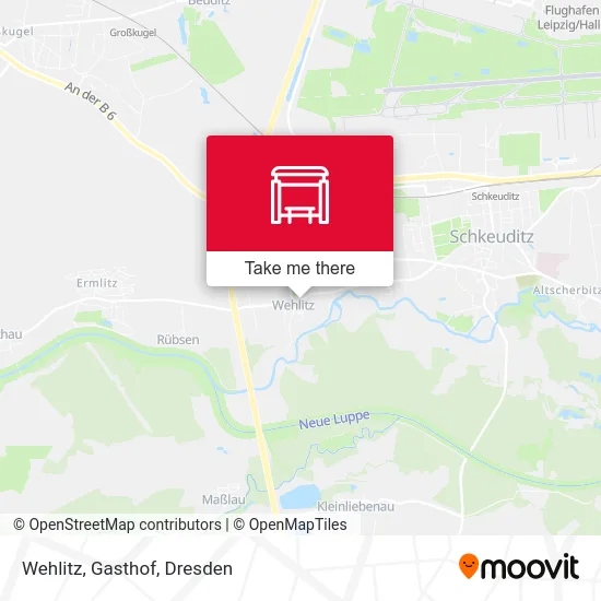 Карта Wehlitz, Gasthof