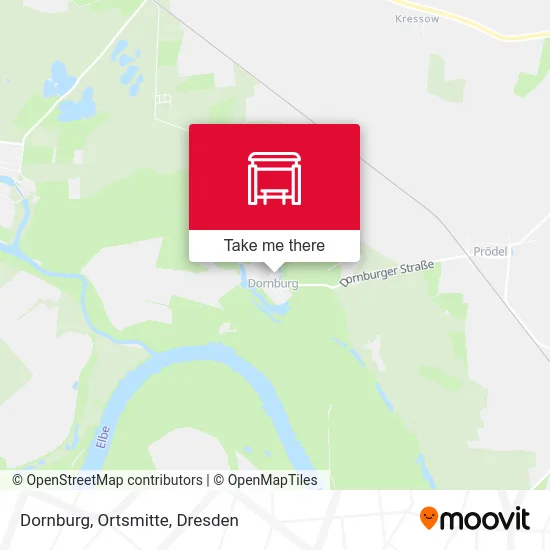 Карта Dornburg, Ortsmitte
