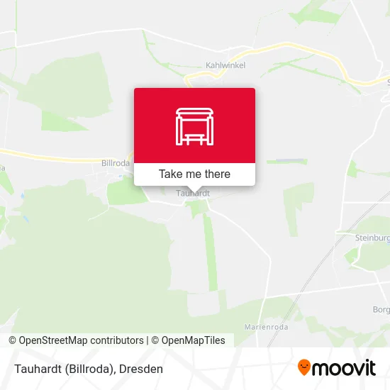 Карта Tauhardt (Billroda)