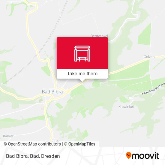 Карта Bad Bibra, Bad