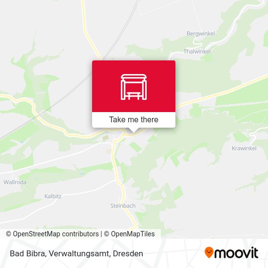 Карта Bad Bibra, Verwaltungsamt