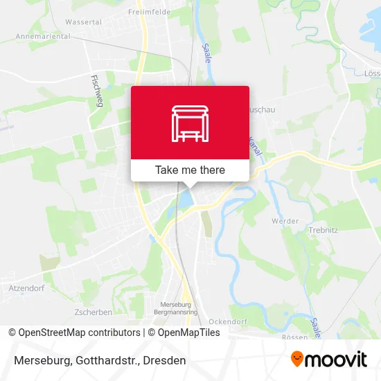 Merseburg, Gotthardstr. map