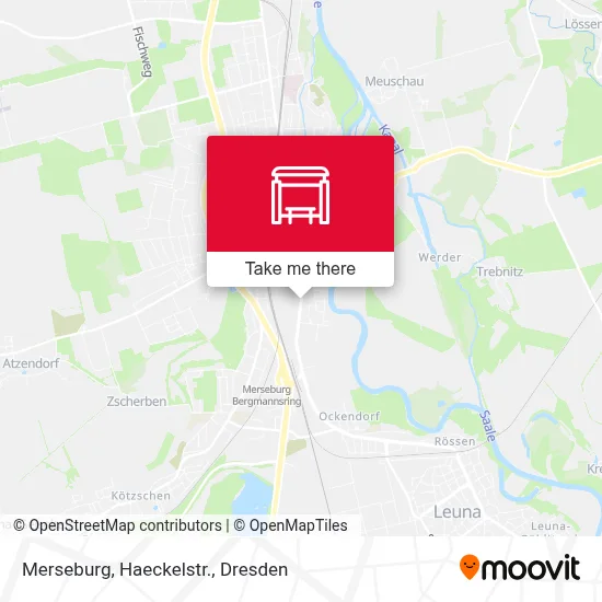 Merseburg, Haeckelstr. map