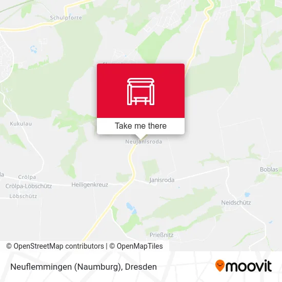 Карта Neuflemmingen (Naumburg)