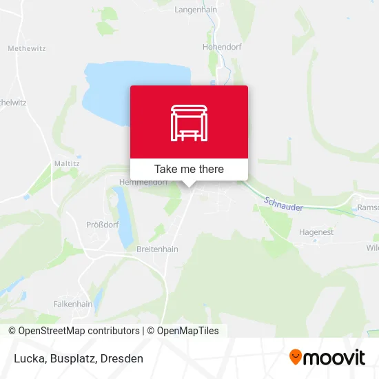 Карта Lucka, Busplatz