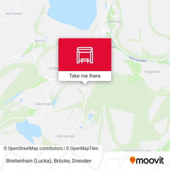 Breitenhain (Lucka), Brücke map