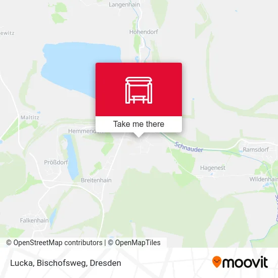 Карта Lucka, Bischofsweg