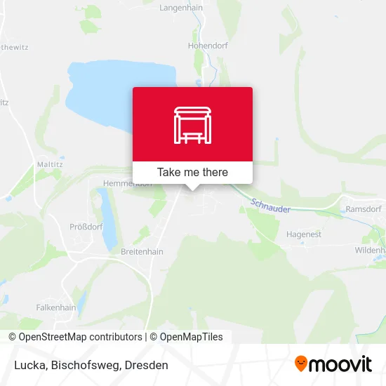 Карта Lucka, Bischofsweg