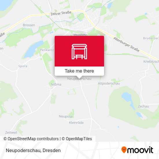 Карта Neupoderschau