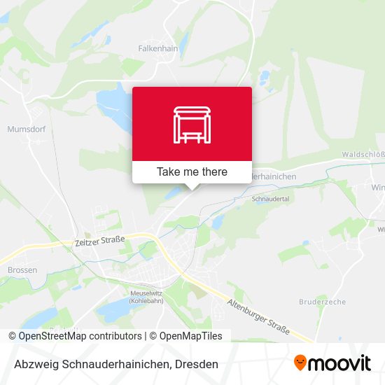 Карта Abzweig Schnauderhainichen