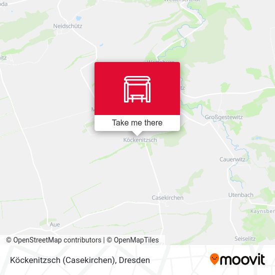 Карта Köckenitzsch (Casekirchen)