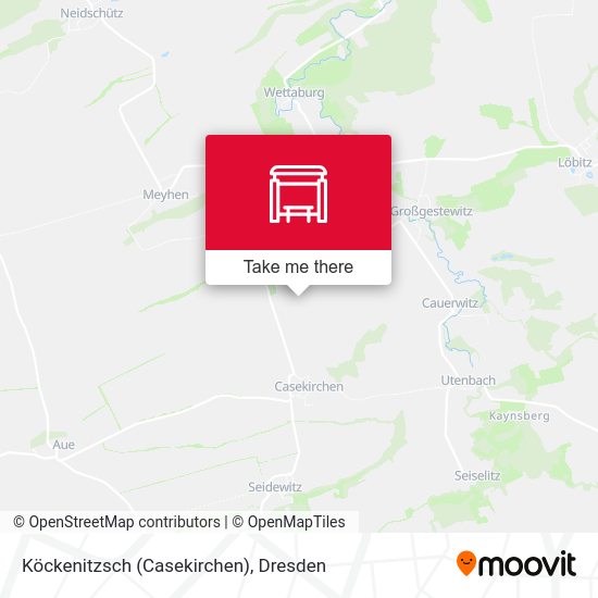 Карта Köckenitzsch (Casekirchen)