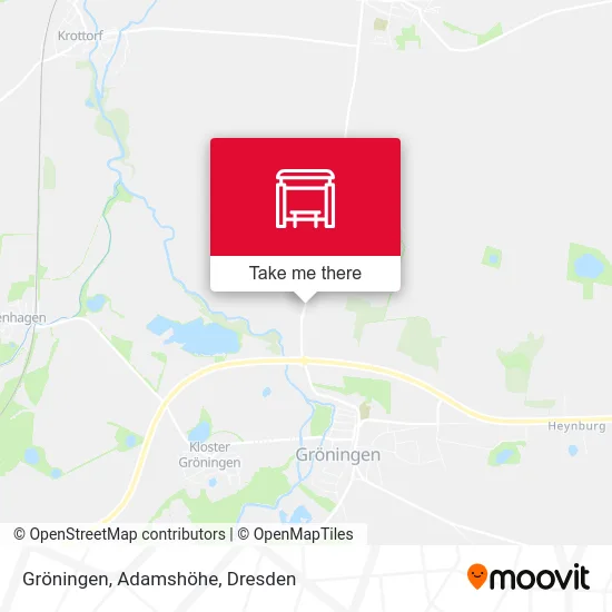 Карта Gröningen, Adamshöhe