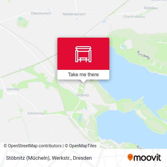 Карта Stöbnitz (Mücheln), Werkstr.