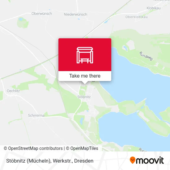 Карта Stöbnitz (Mücheln), Werkstr.
