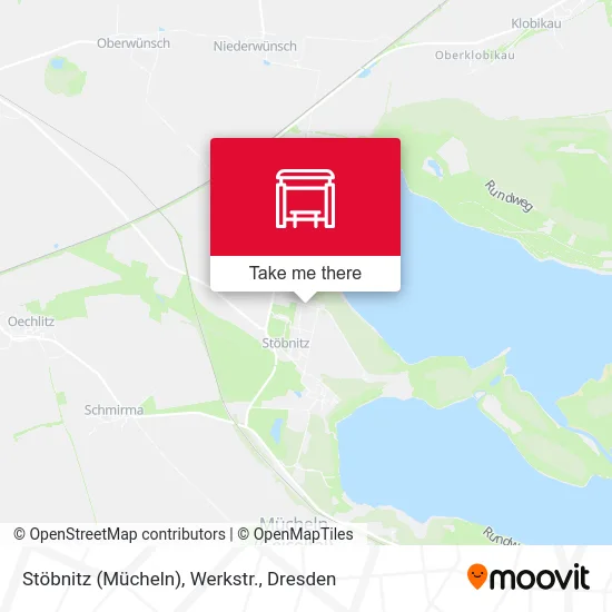 Карта Stöbnitz (Mücheln), Werkstr.
