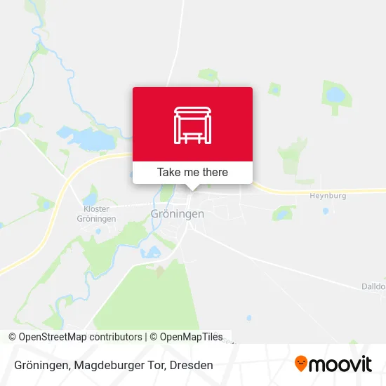 Карта Gröningen, Magdeburger Tor