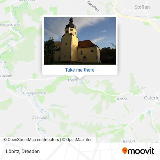 Карта Löbitz