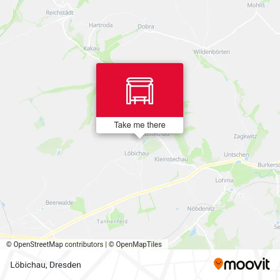 Карта Löbichau