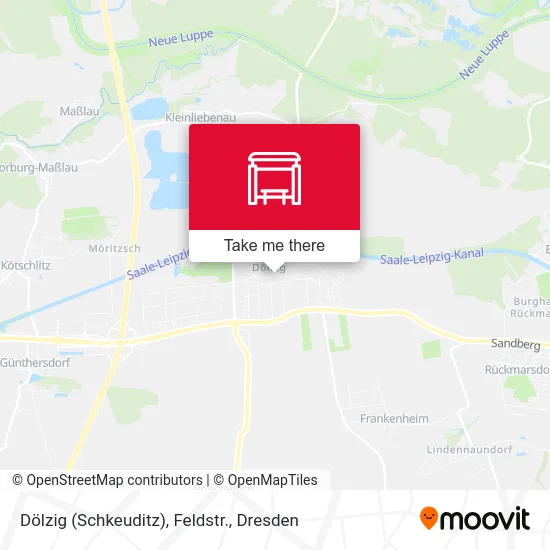 Карта Dölzig (Schkeuditz), Feldstr.