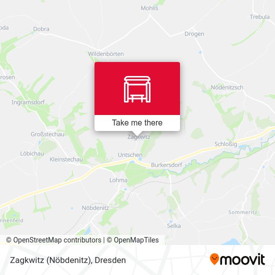 Карта Zagkwitz (Nöbdenitz)