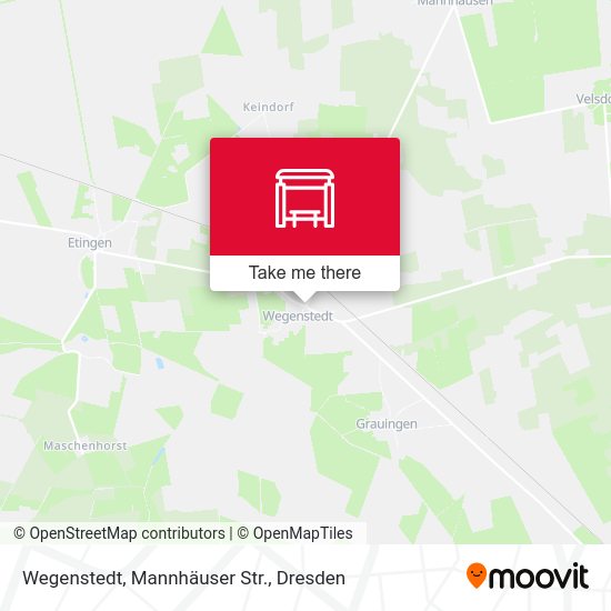 Карта Wegenstedt, Mannhäuser Str.