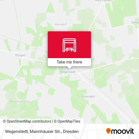 Карта Wegenstedt, Mannhäuser Str.