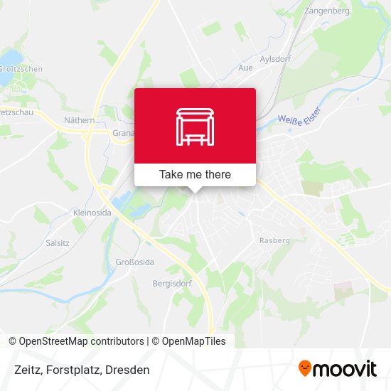 Карта Zeitz, Forstplatz