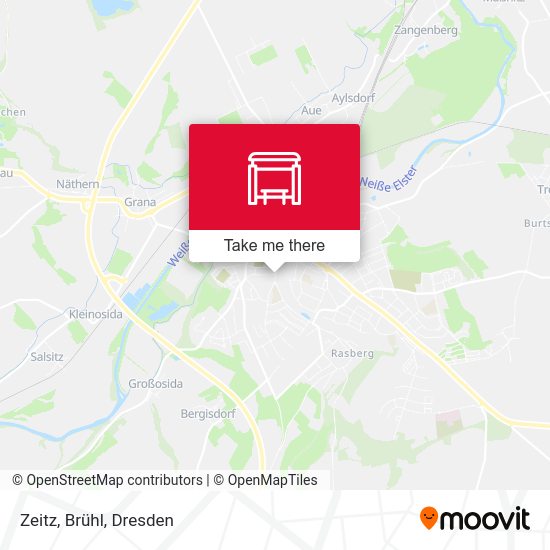 Карта Zeitz, Brühl