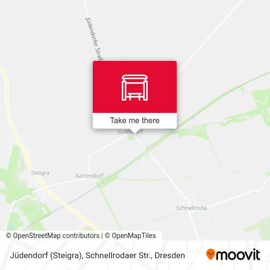 Карта Jüdendorf (Steigra), Schnellrodaer Str.
