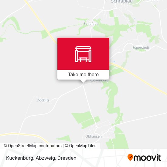 Карта Kuckenburg, Abzweig