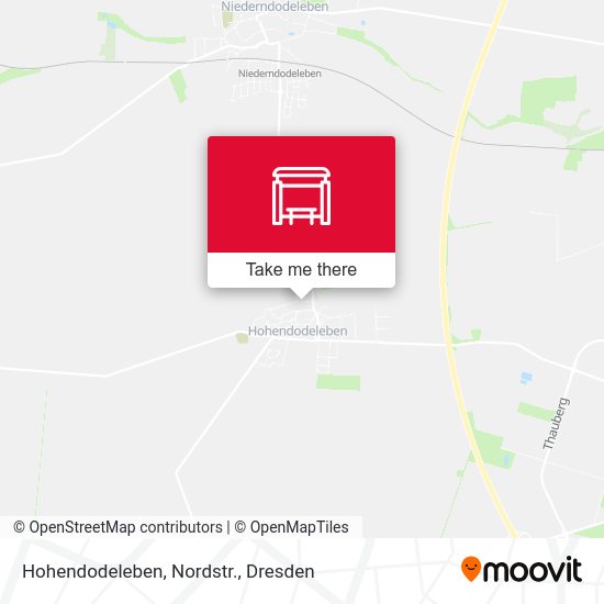 Карта Hohendodeleben, Nordstr.
