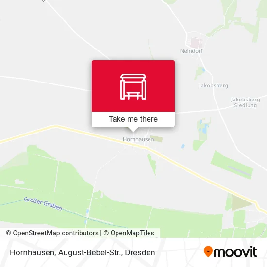Карта Hornhausen, August-Bebel-Str.