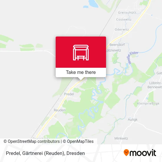 Карта Predel, Gärtnerei (Reuden)