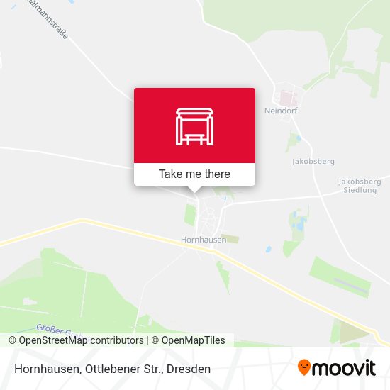 Карта Hornhausen, Ottlebener Str.
