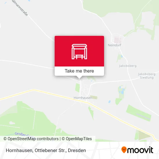 Карта Hornhausen, Ottlebener Str.