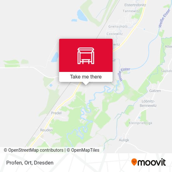 Карта Profen, Ort