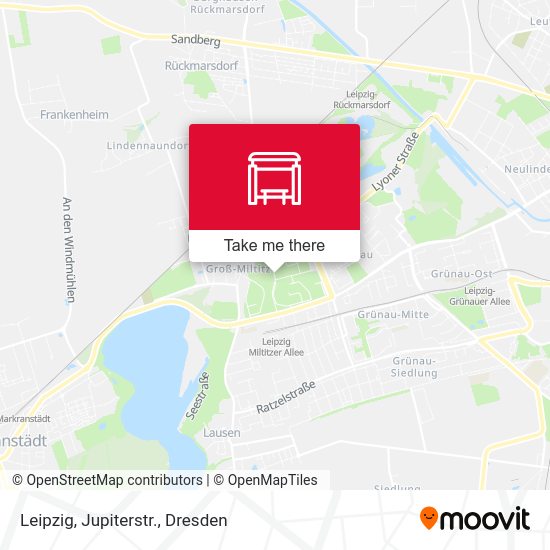 Карта Leipzig, Jupiterstr.