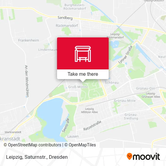 Карта Leipzig, Saturnstr.