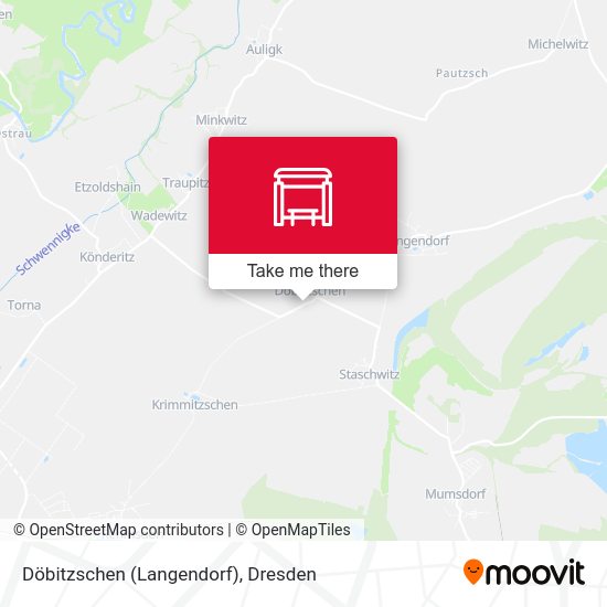 Карта Döbitzschen (Langendorf)