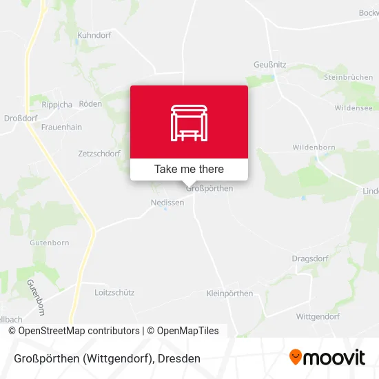 Карта Großpörthen (Wittgendorf)